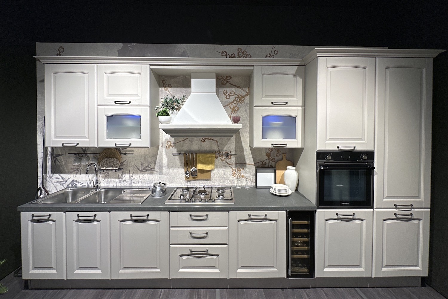 Cucina Lube Immagina Head Fumo prezzo outlet | Cucine Lube Outlet | Creo Kitchens | Pronta Consegna