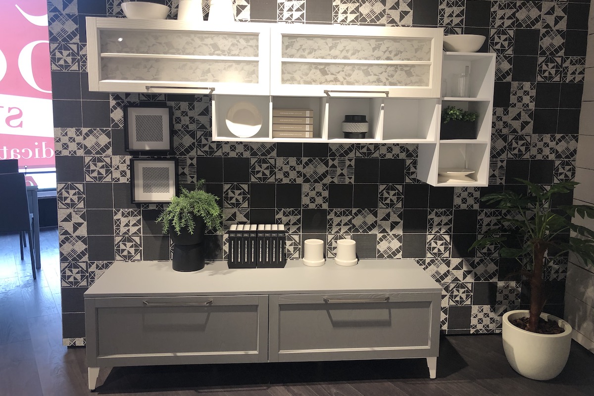 Living Lube Contempo prezzo outlet | Cucine Lube Outlet | Creo Kitchens | Pronta Consegna