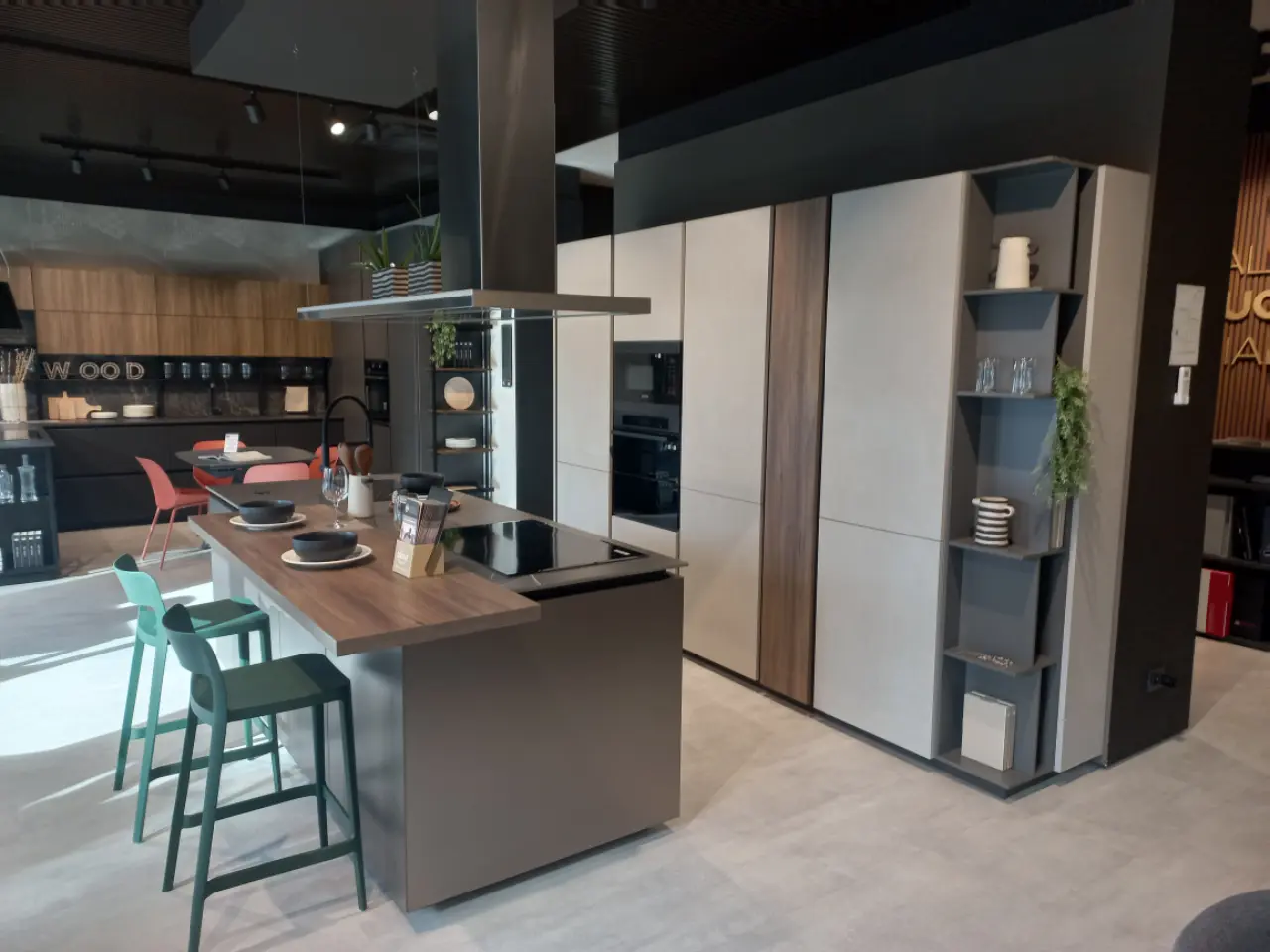 Cucina Immagina isola prezzo outlet | Cucine Lube Outlet | Creo Kitchens | Pronta Consegna