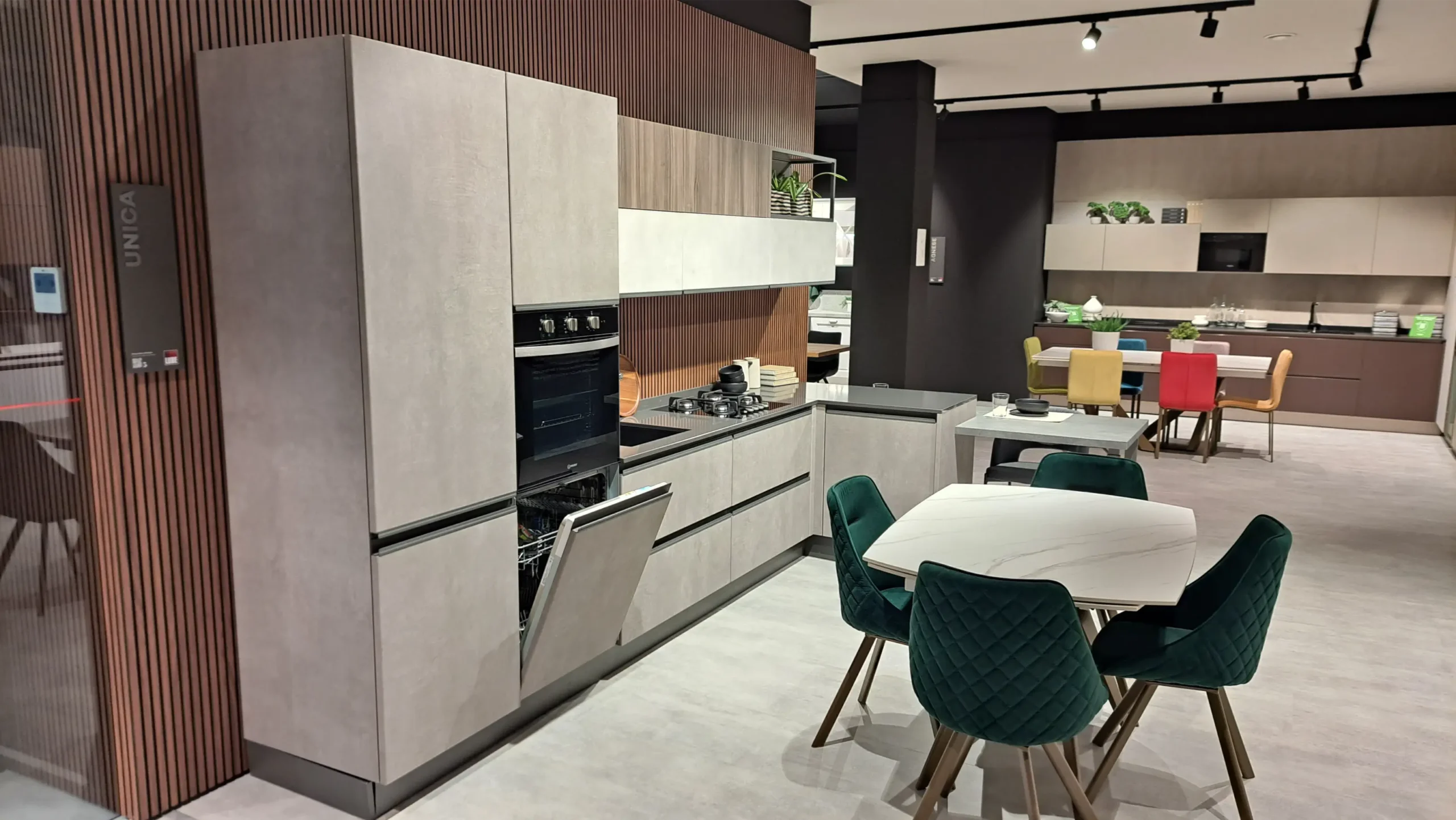 Cucina Lube modello Unica prezzo outlet | Cucine Lube Outlet | Creo Kitchens | Pronta Consegna